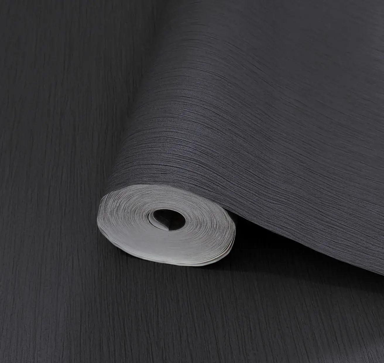 Gray Embossed Wallpaper – Understated Glittering (24111-5)